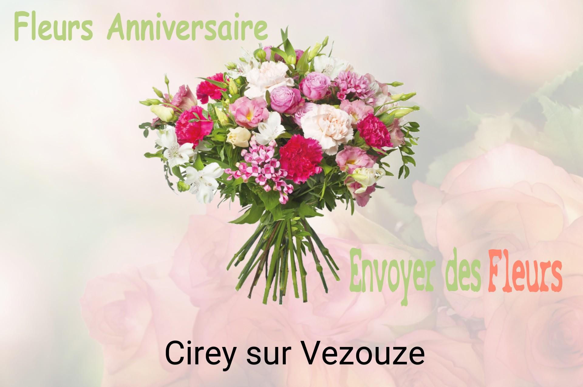 Bouquet de fleurs d’anniversaire livré à Cirey-sur-Vezouze